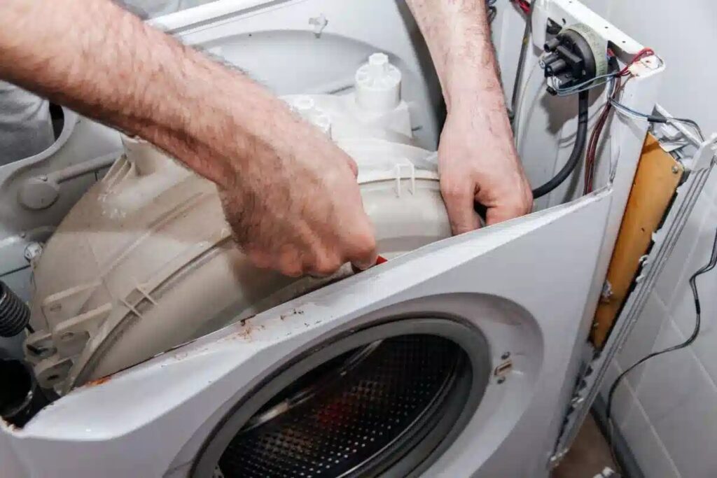 علت نچرخیدن ماشین لباسشویی اسنوا